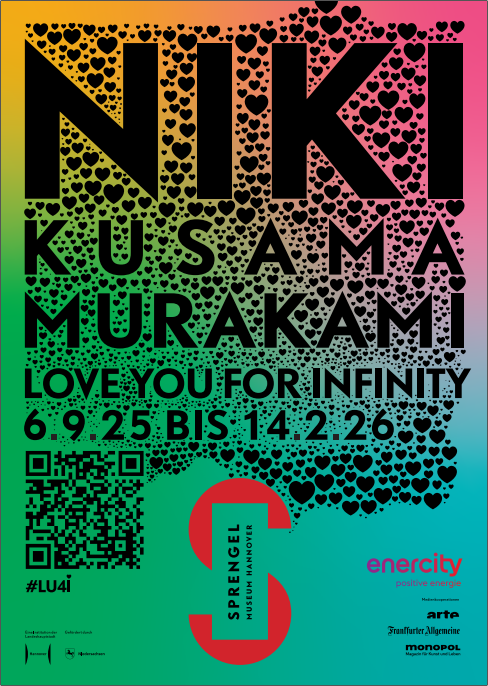 NIKI KUSAMA MURAKAMI LOVE YOU FOR INFINITY I Sprengel Museum 