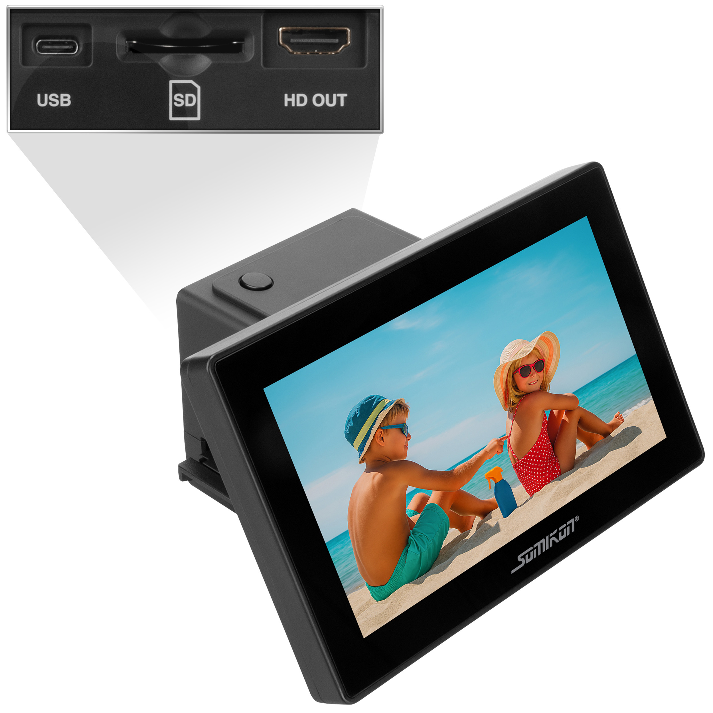Somikon-Stand-Alone-Dia-Negativscanner-SD-1805-7-Touchdisplay-native-48-MP-HDMI