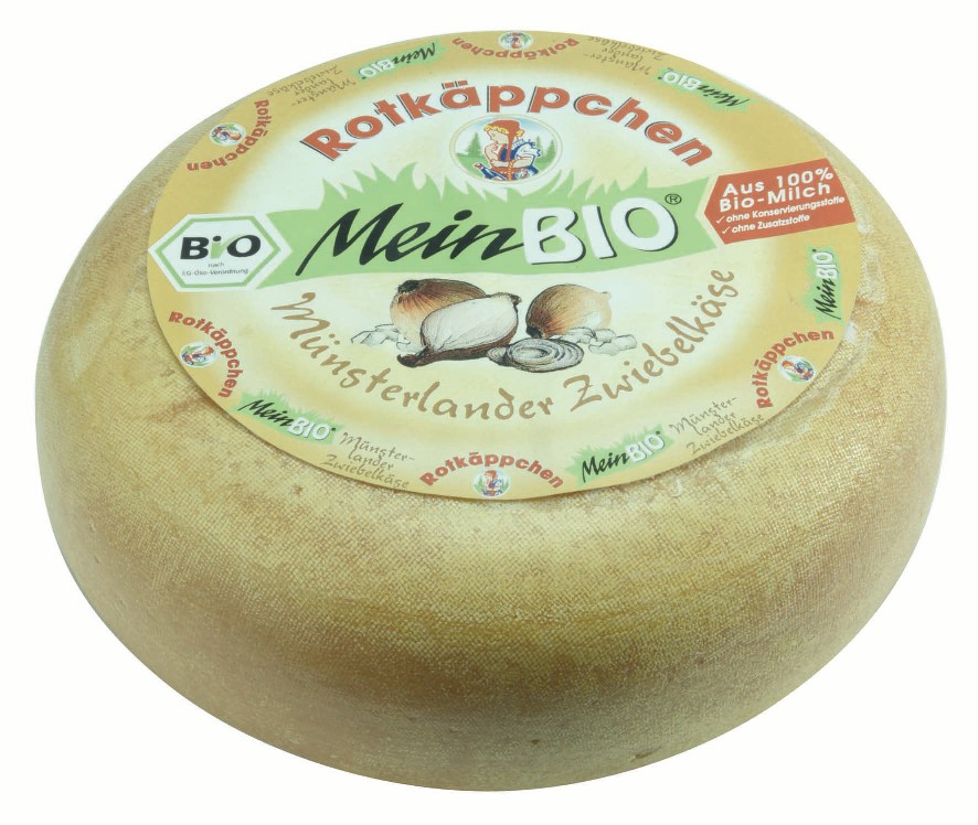 Rotkäppchen mit neuem Biokäse für die Theke, Rotkäppchen Peter Jülich