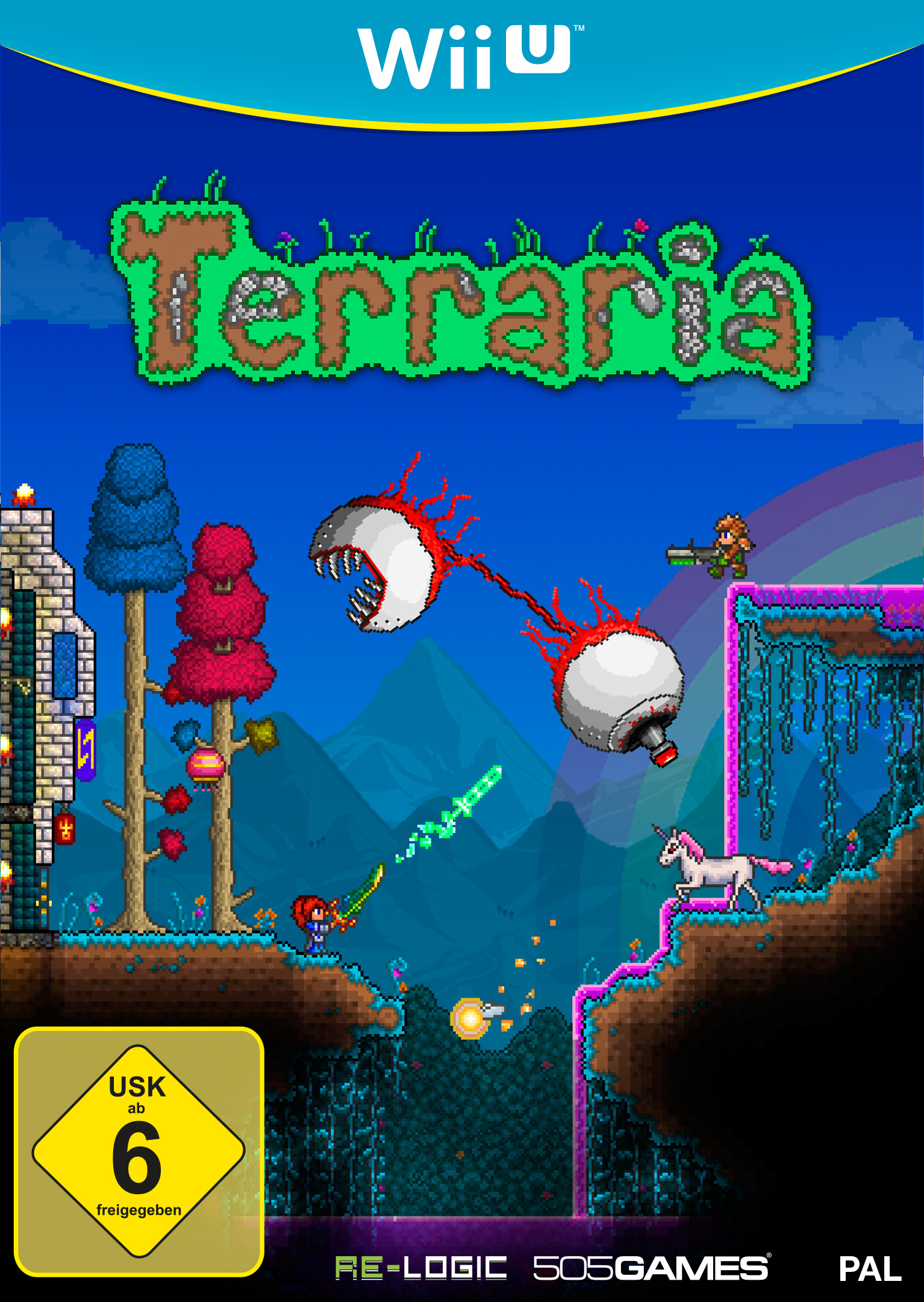 Grenzenlose Abenteuer Warten In Terraria Für Wii U, 505 Games GmbH ...