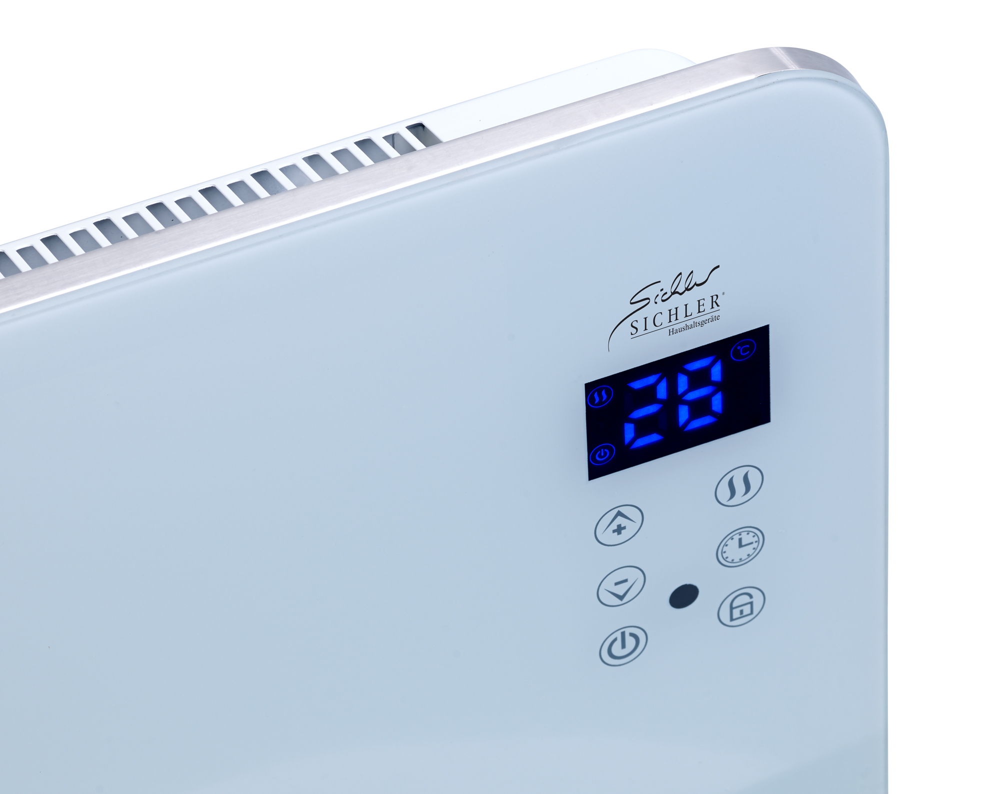 Sichler Haushaltsger/äte Elektro Heizung: Konvektor-Heizung mit App 2000 W f/ür Alexa /& Google Assistant Standheizung