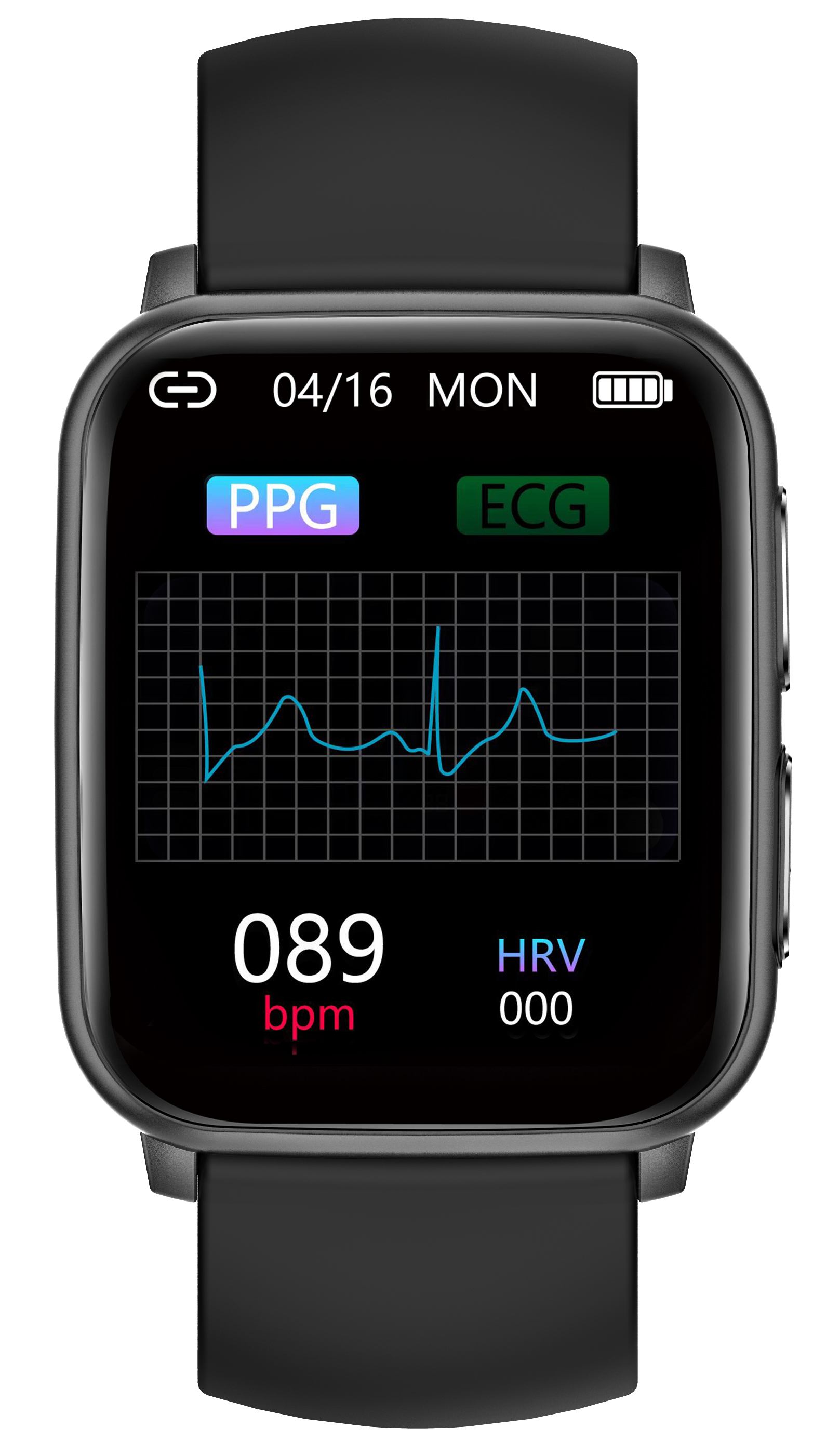 newgen medicals Fitness-Smartwatch SW-480, mit EKG-, Blutdruck-, SpO2 ...