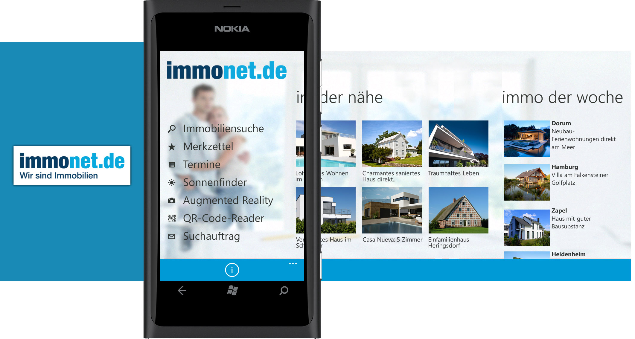 Immobilien-App Von Immonet Jetzt Auch Für Windows Phone 7, Immowelt ...