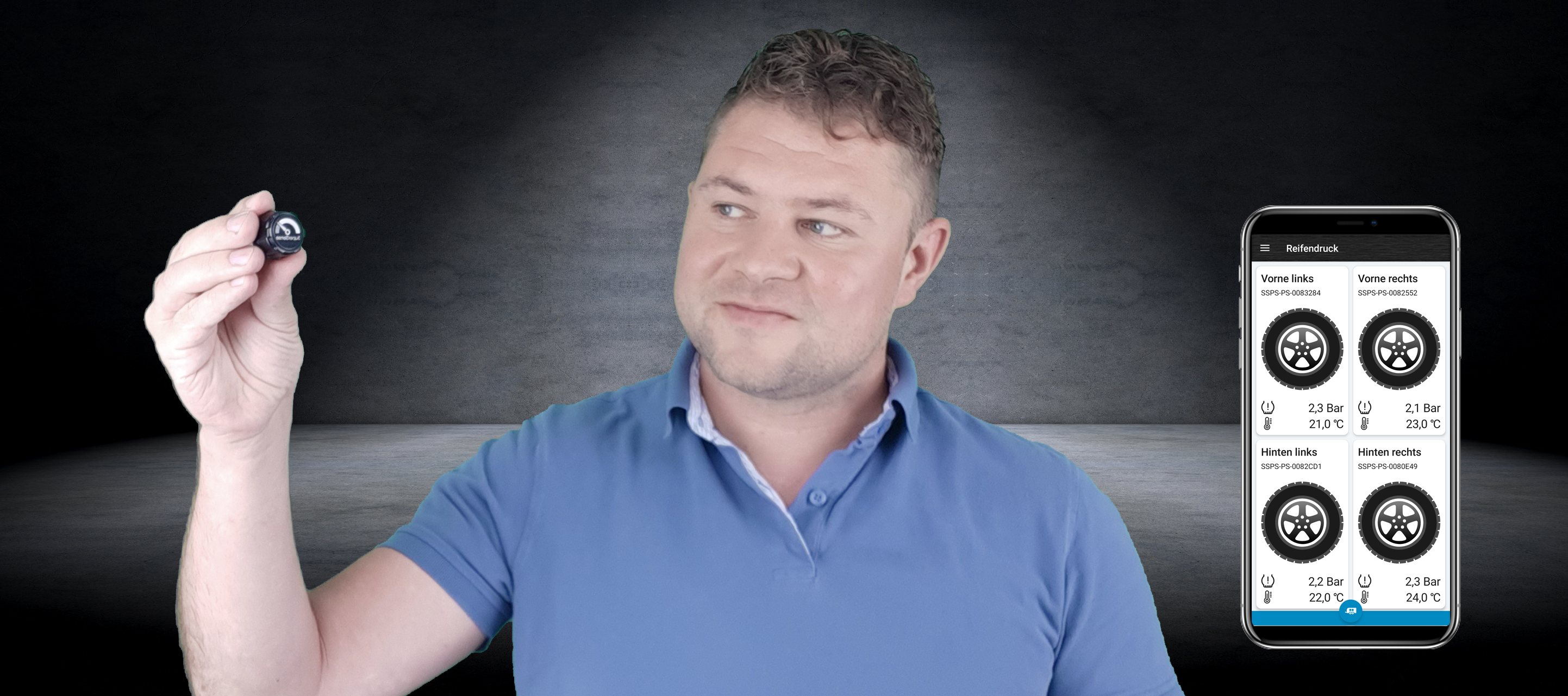 SuperSense TireCheck: So geht Reifendrucküberwachung heute, COMWORKS ...