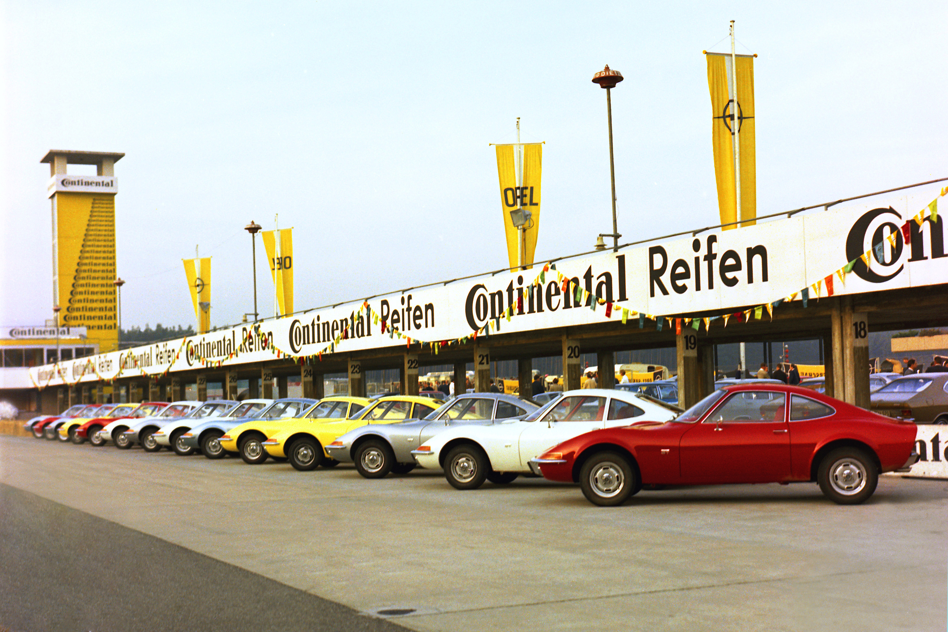 50 Years Ago When the Opel GT Conquered the Hockenheimring, Opel