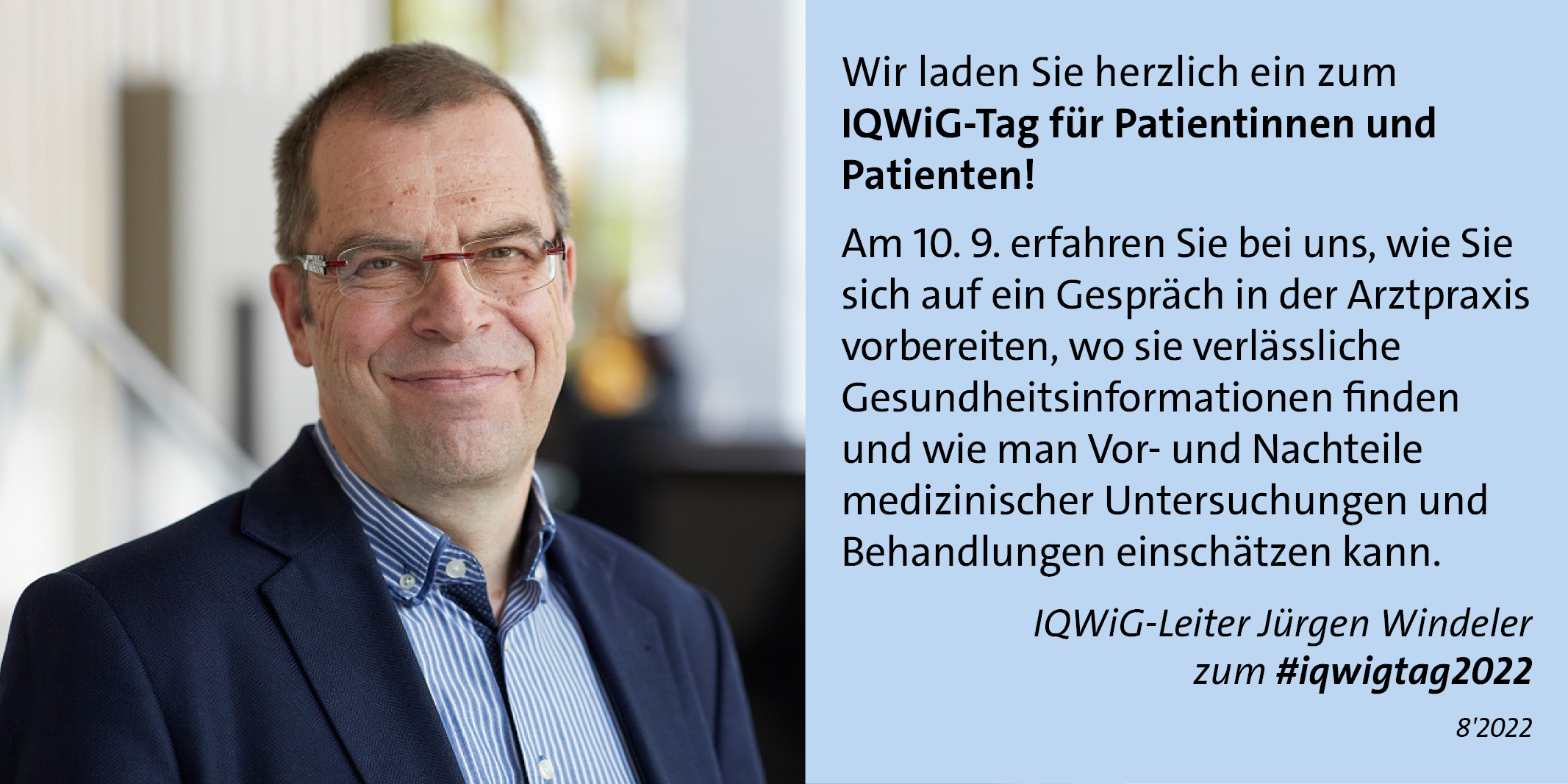 IQWiG-Tag für Patientinnen & Patienten: Wie Sie klarer entscheiden ...