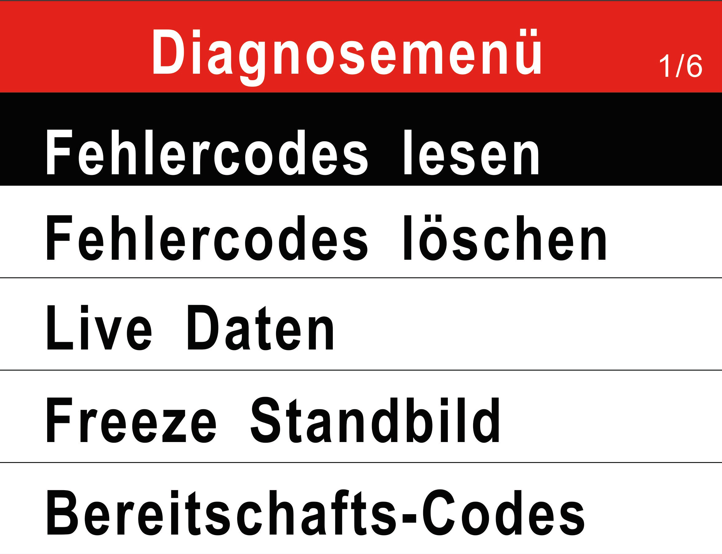 Lescars OBD Diagnosegerät: OBD2-Diagnosegerät OD-450 mit 6,1-cm-Farbdisplay  (2,4), bis 300 Codes (Diagnosegerät Auto)