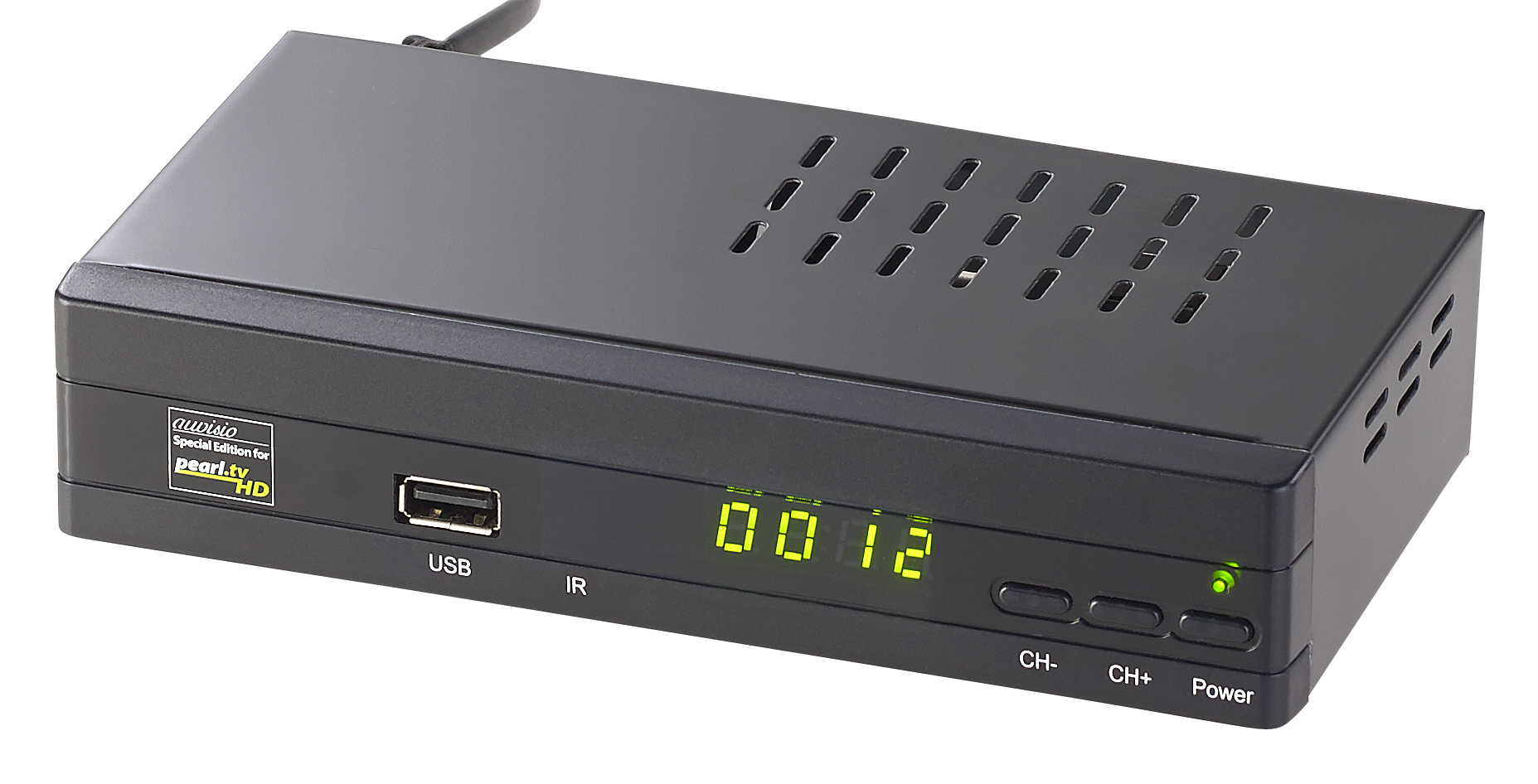 auvisio Digitaler pearl.tv HD-Sat-Receiver (DVB-S/S2), HDMI, Scart, S/PDIF,  PEARL GmbH, Story - lifePR