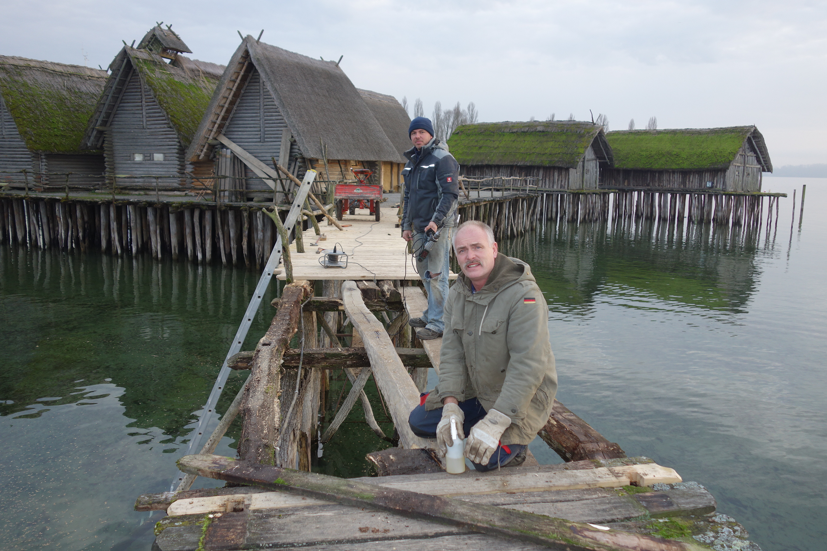 Pfahlbauten Bodensee Pfahlbaumuseum Unteruhldingen Bodensee 