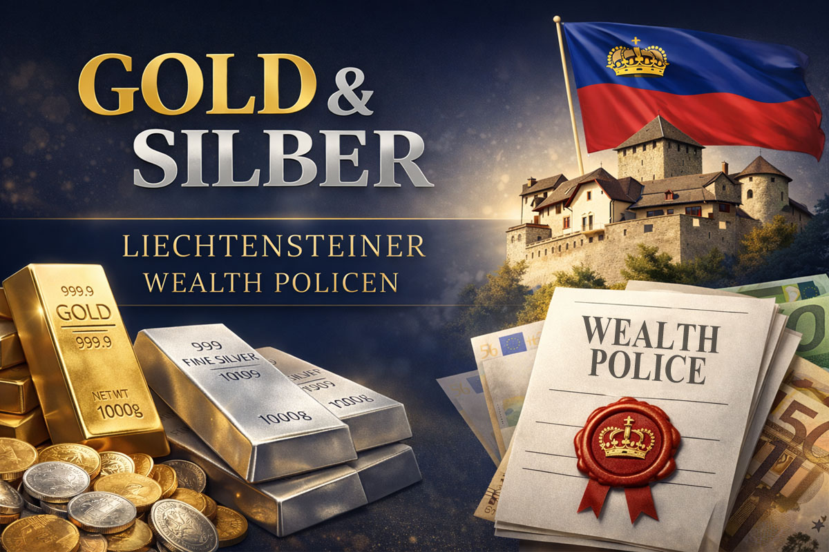 Gold-Silber-die-Festung-Liechtenstein