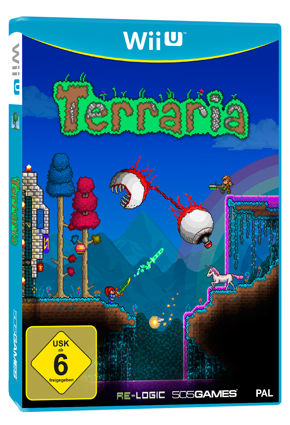 Grenzenlose Abenteuer Warten In Terraria Für Wii U, 505 Games GmbH ...