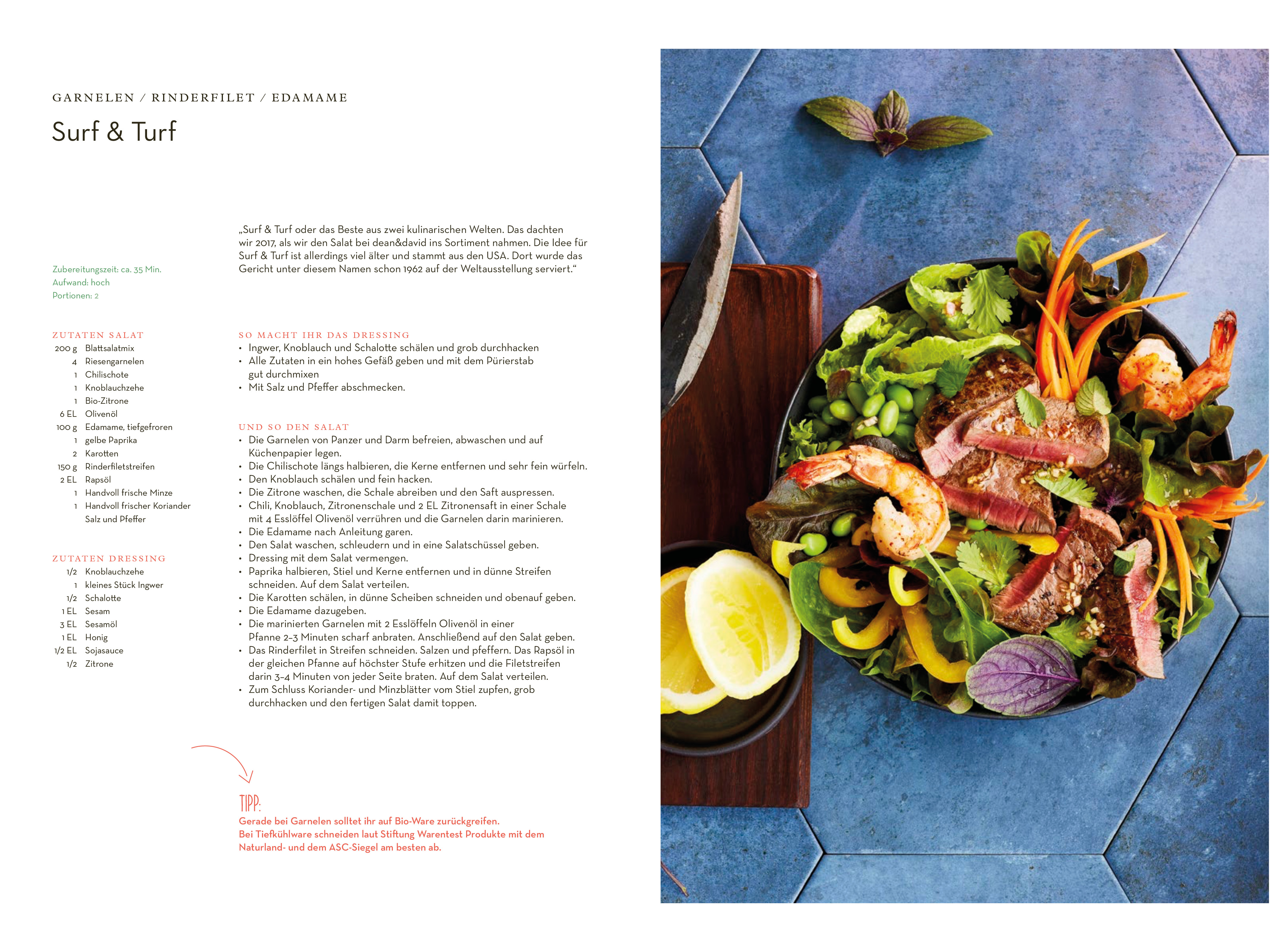 Endlich Das Kochbuch von dean&david ist da!, Feiyr, Story lifePR