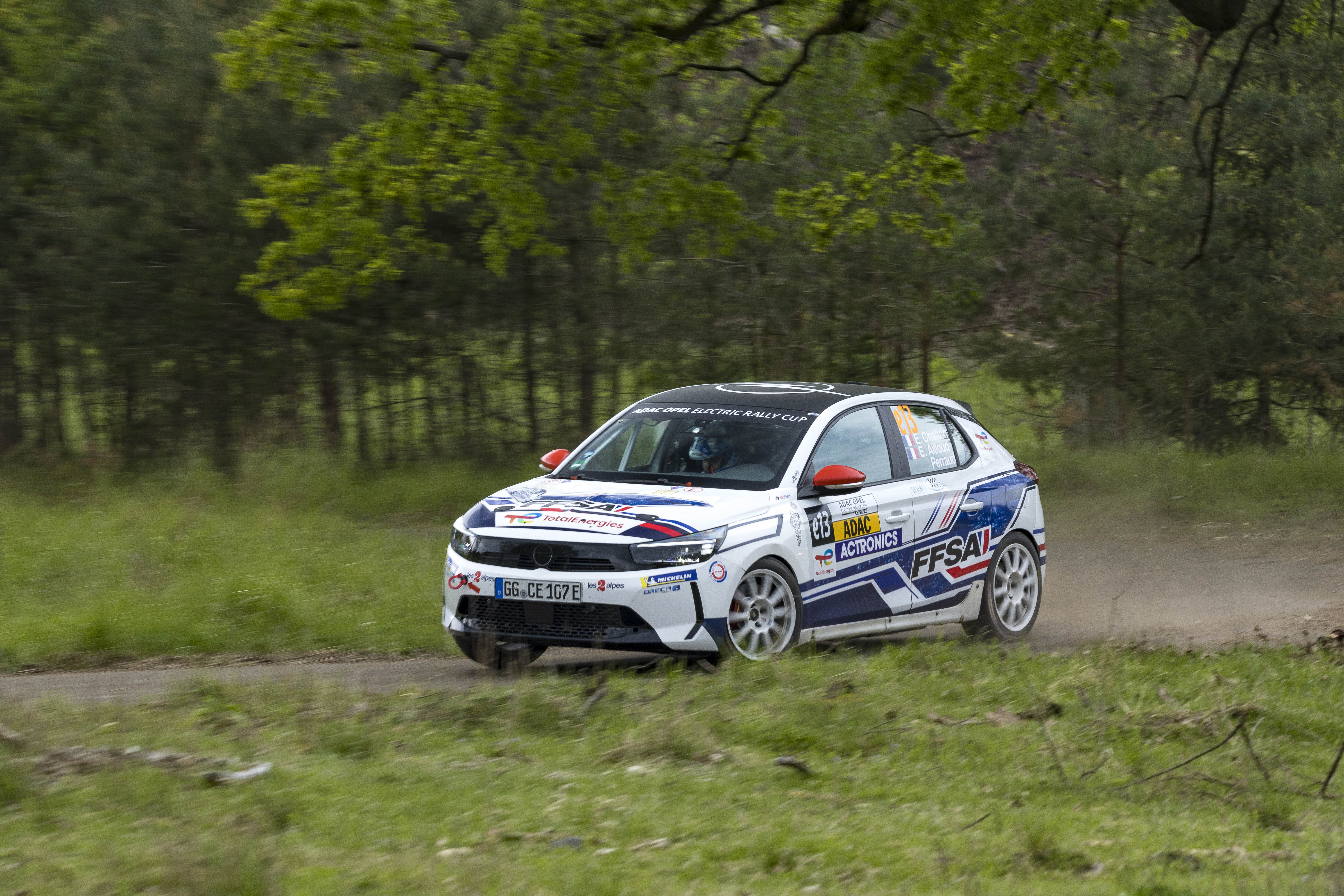 Bilderbuch-Saisonstart für den ADAC Opel Electric Rally Cup, Opel ...