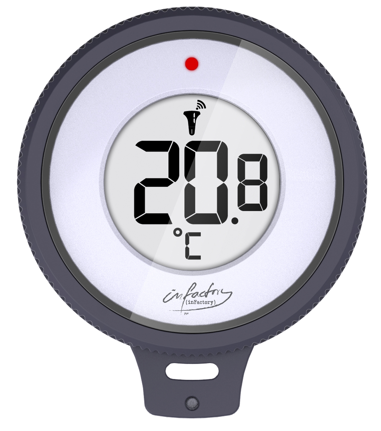 infactory Smartes WLANTeich & Poolthermometer PT400.app, Funk