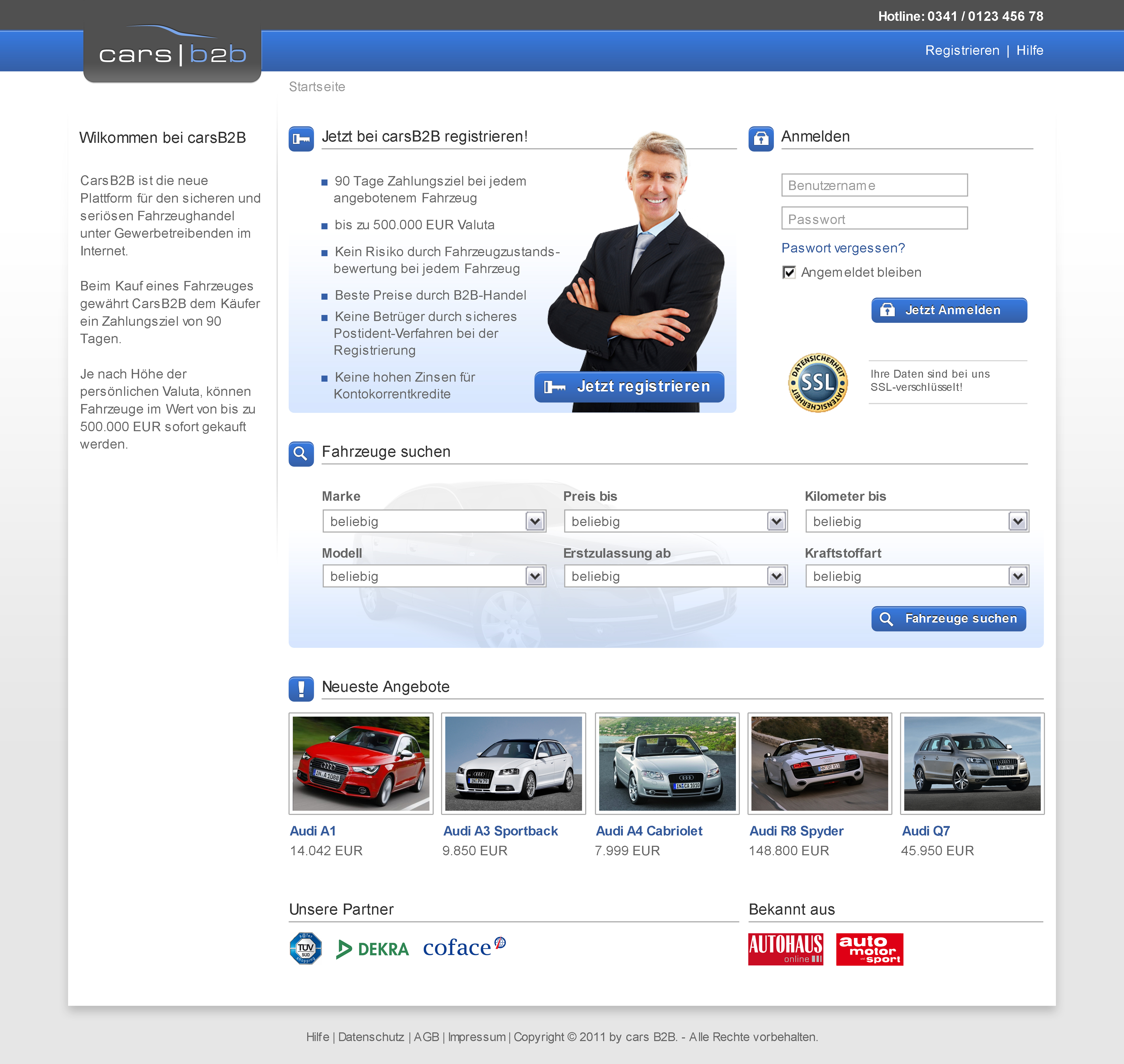 Autohandel Gewerbe Anmelden