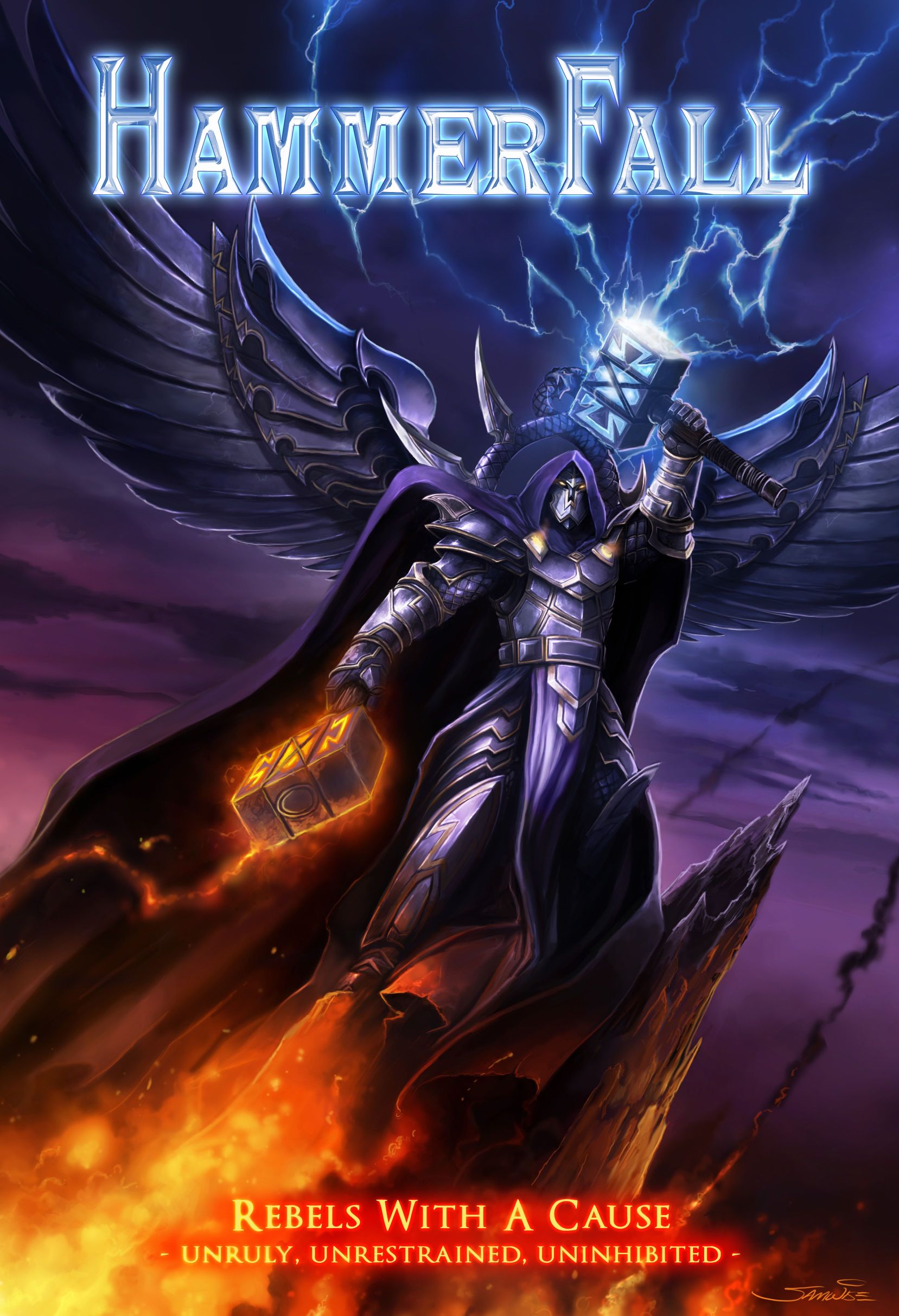 Hammerfall avenge the fallen. Hammerfall в 1997. Hammerfall Hector. Hammerfall 1998. Hammerfall обложки альбомов.