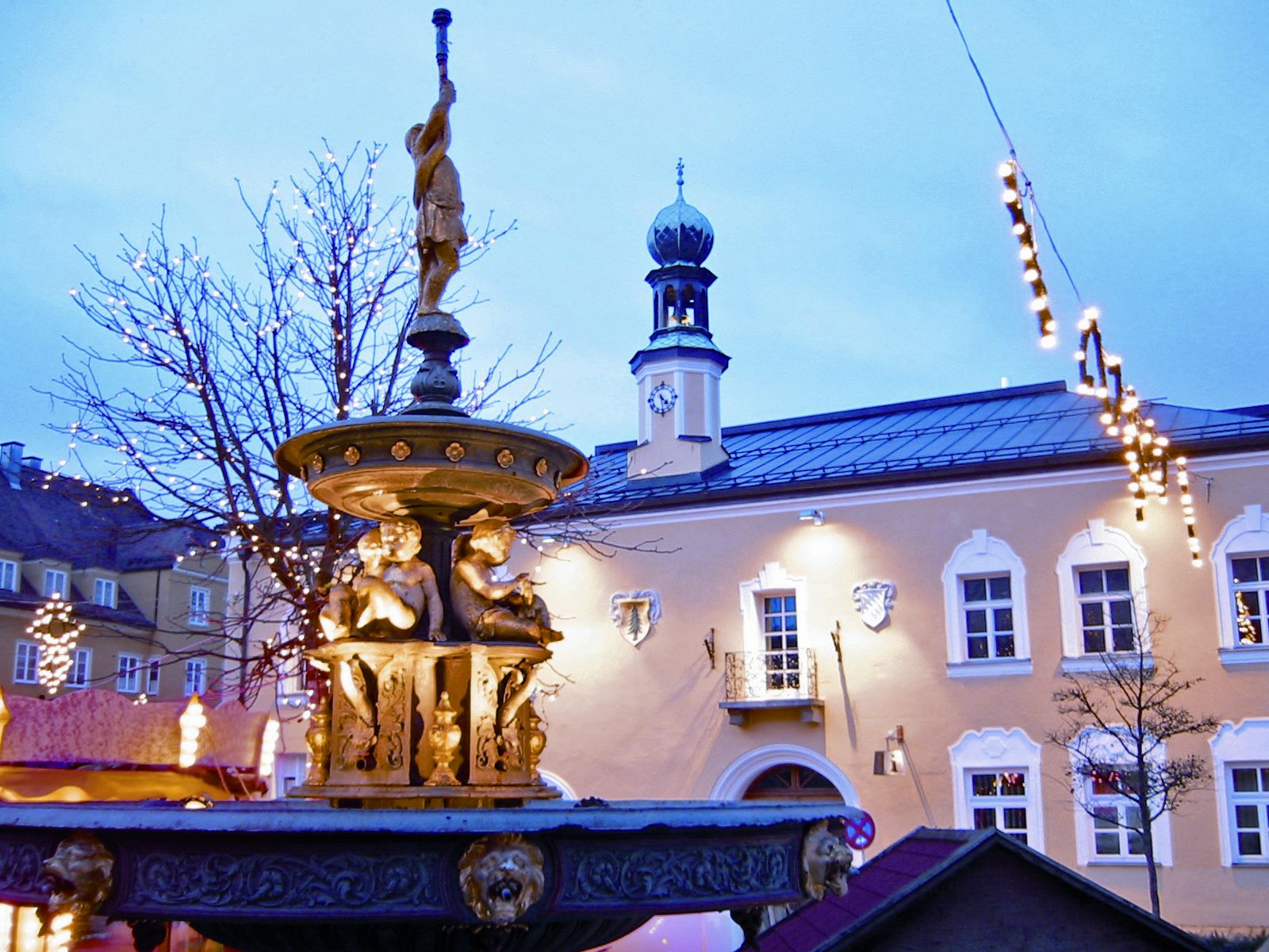 Weihnachtsmarkt in Viechtach im Bayerischen Wald, Tourismus-Marketing 