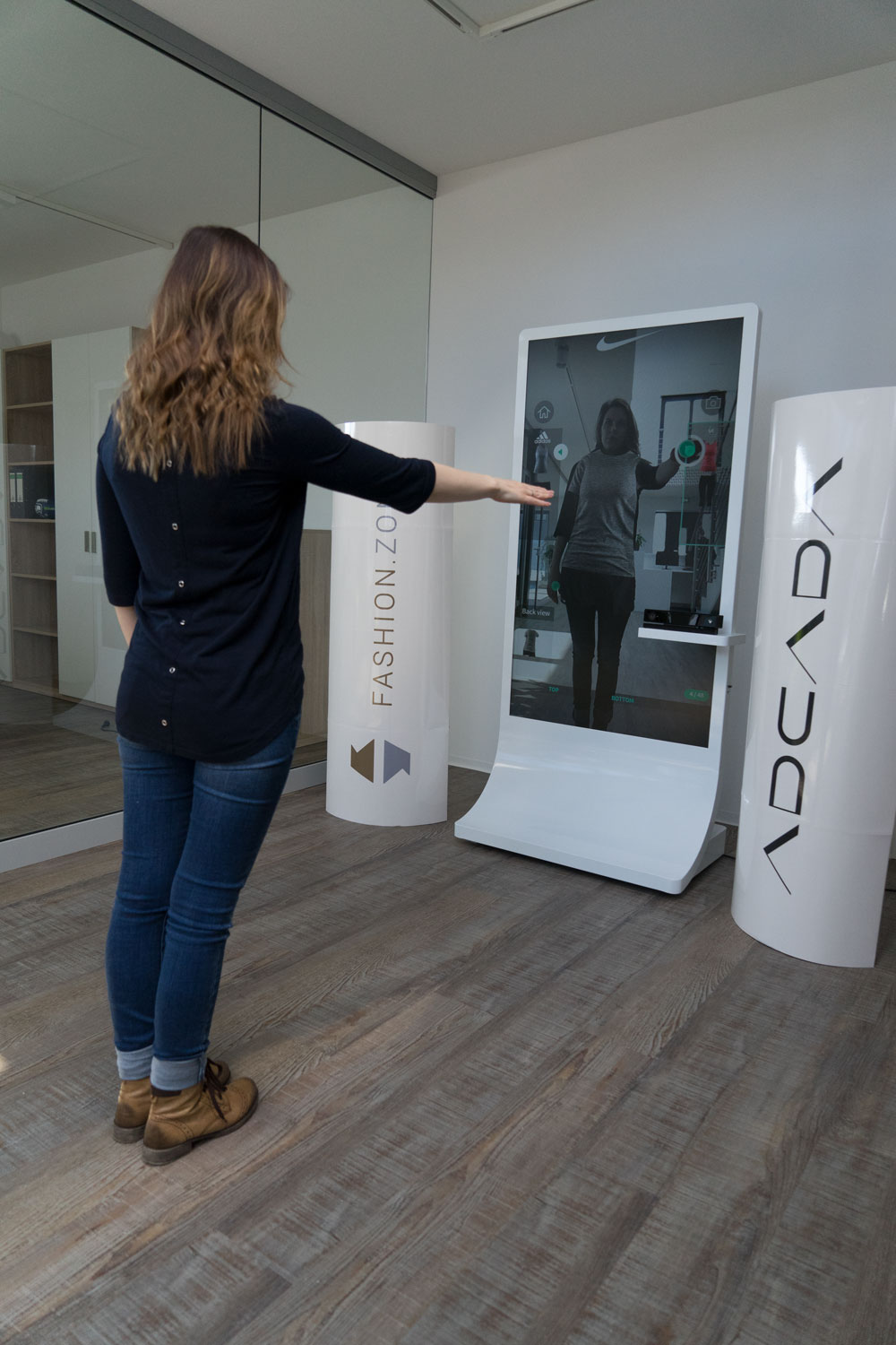 Die digitale Umkleide Einmalig in Europa und bald in Rostock der