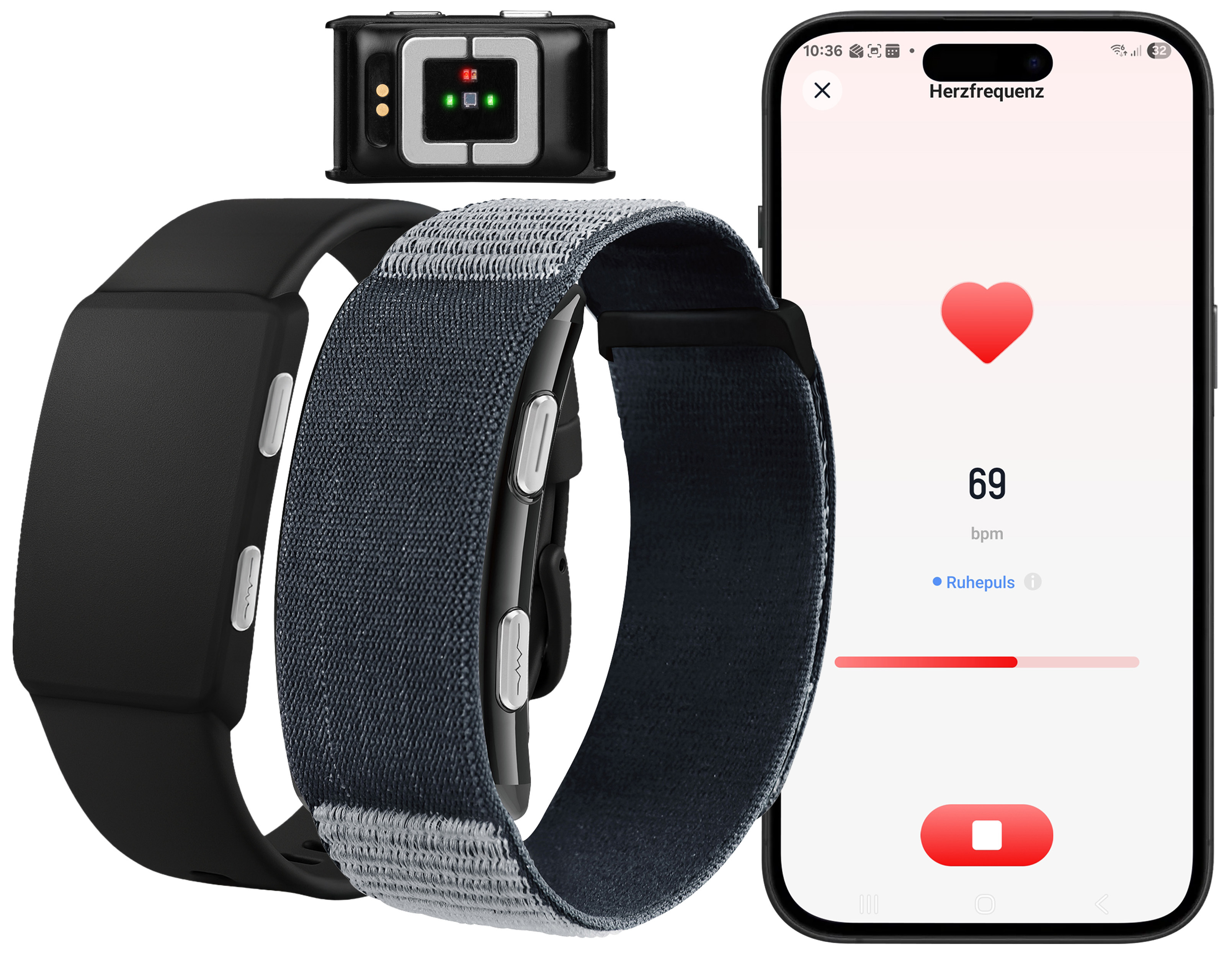 newgen-medicals-Smarter-Fitness-Tracker-App-24-7-Erfassung-EKG-berwachung-180-mAh