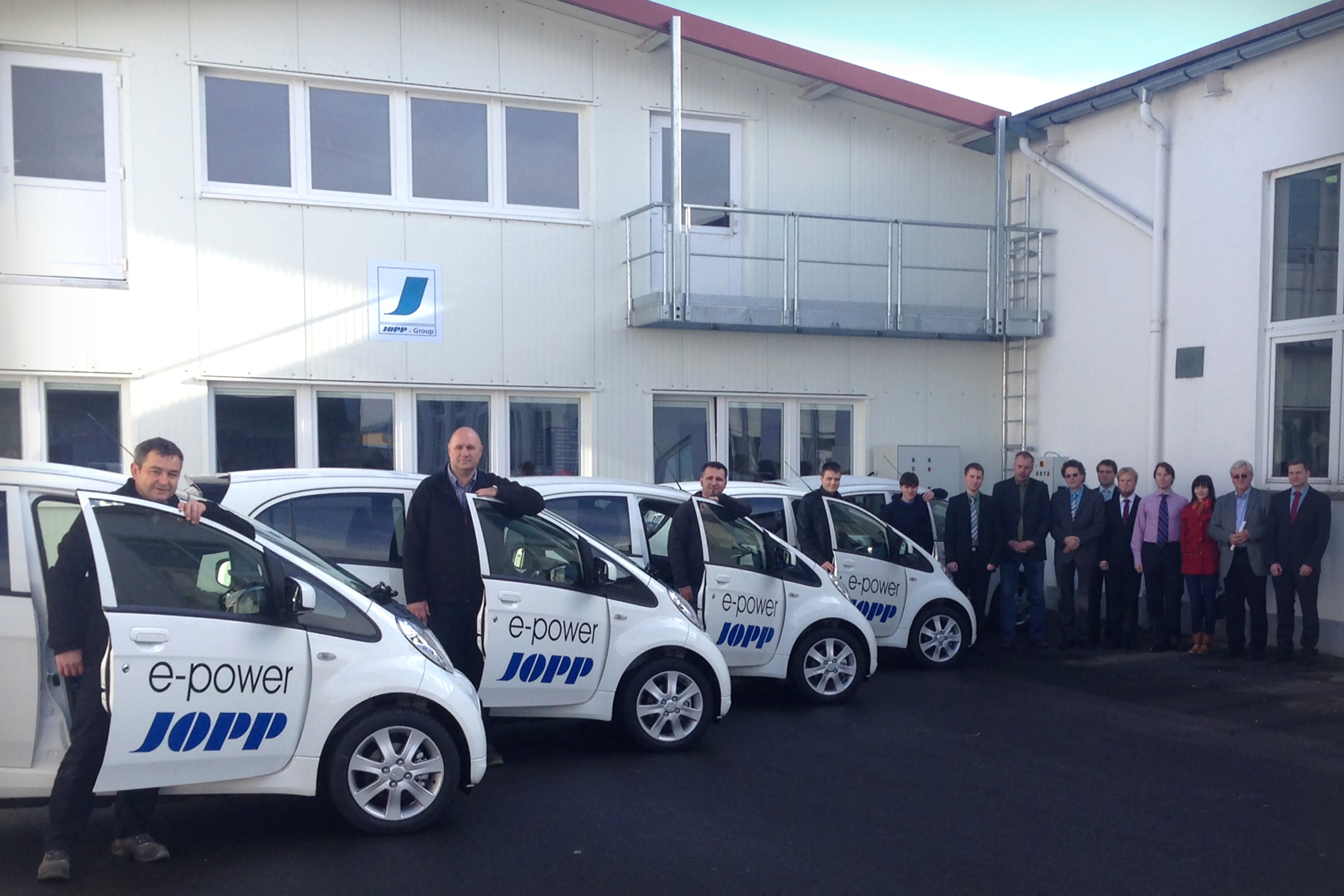 Automobilzulieferer Jopp setzt fünf Mitsubishi Electric Vehicle in