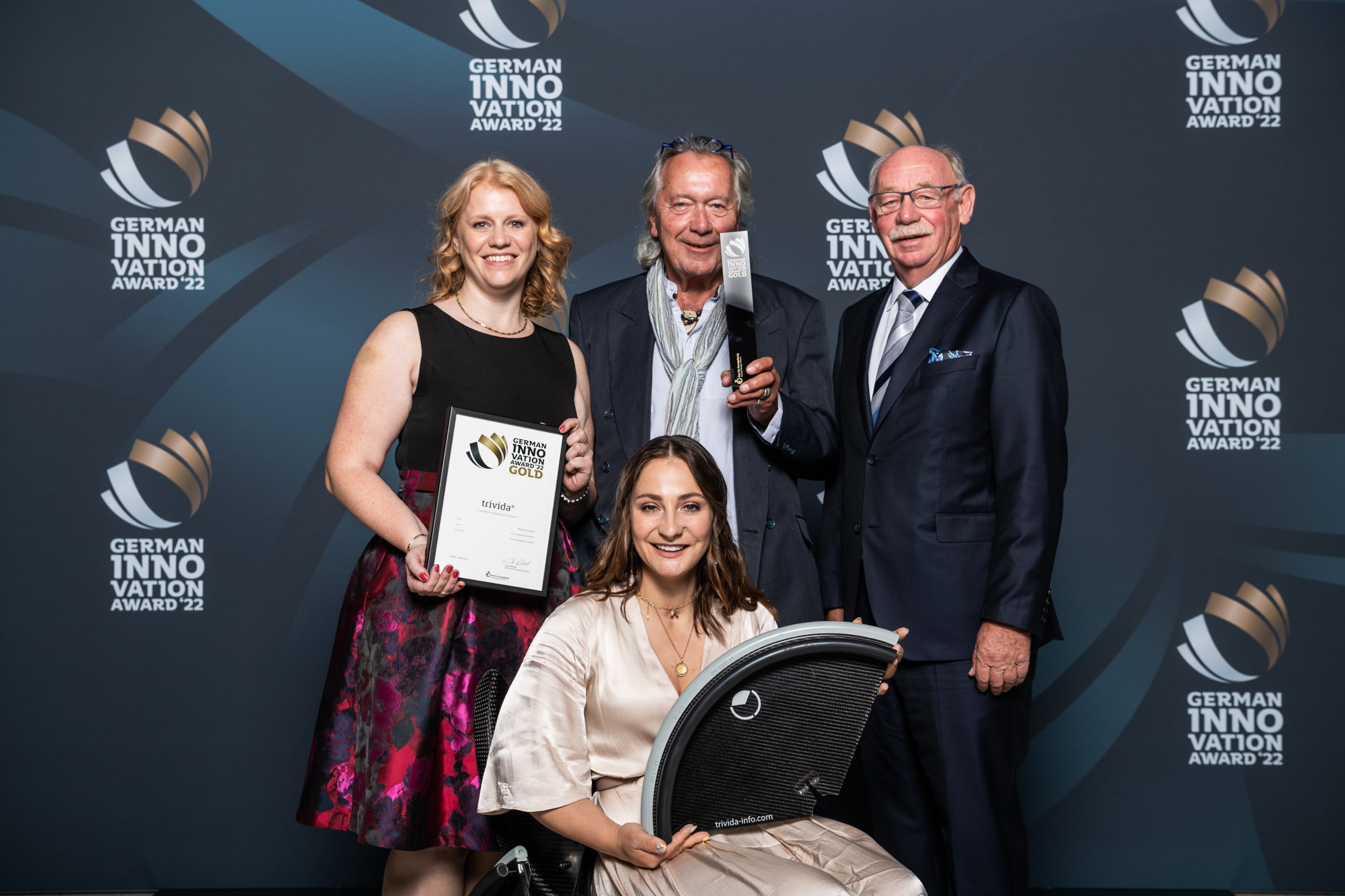 Teilbares Rollstuhlrad trivida® holt Gold-Auszeichnung, P+L Innovations ...