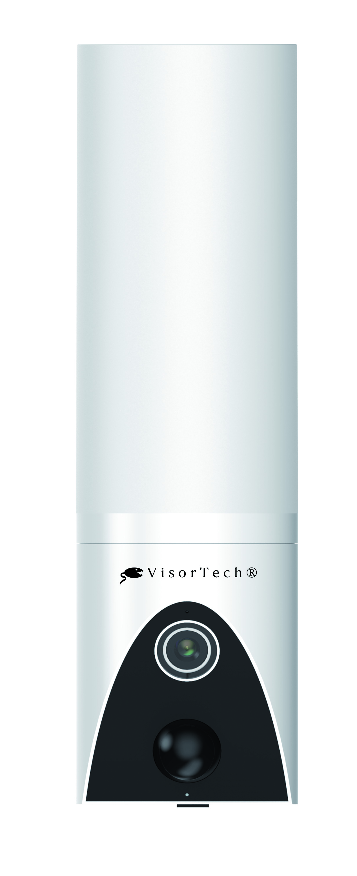 VisorTech LED-Außenwandleuchte & WLAN-Full-HD-Kamera Nachtsicht PIR IP65 App 