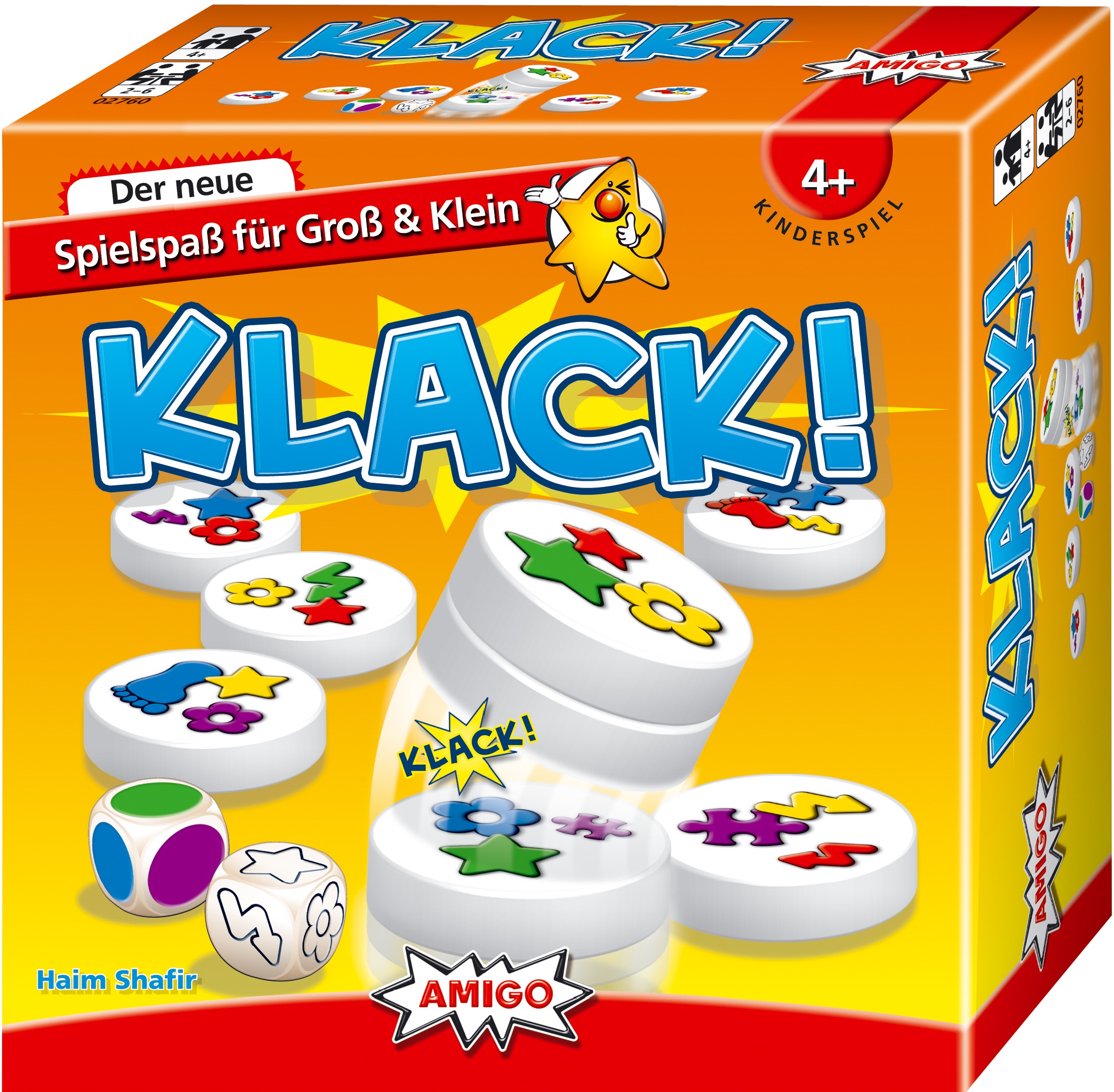 Klack! ist Kinderspiel des Jahres in Finnland, AMIGO Spiel + Freizeit