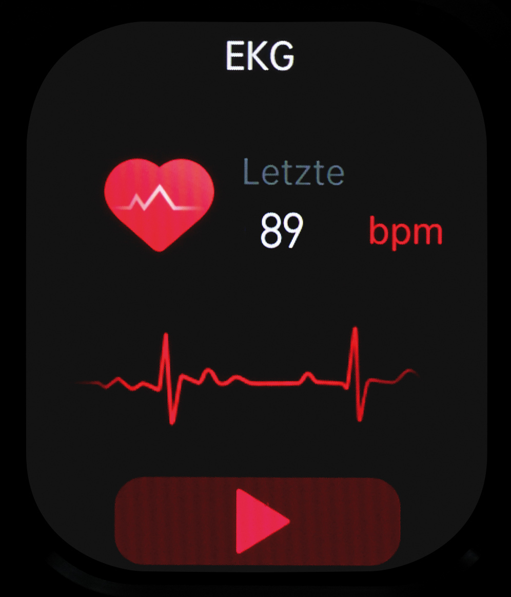 Fitness Smartwatch – EKG & Blutdruckmessung