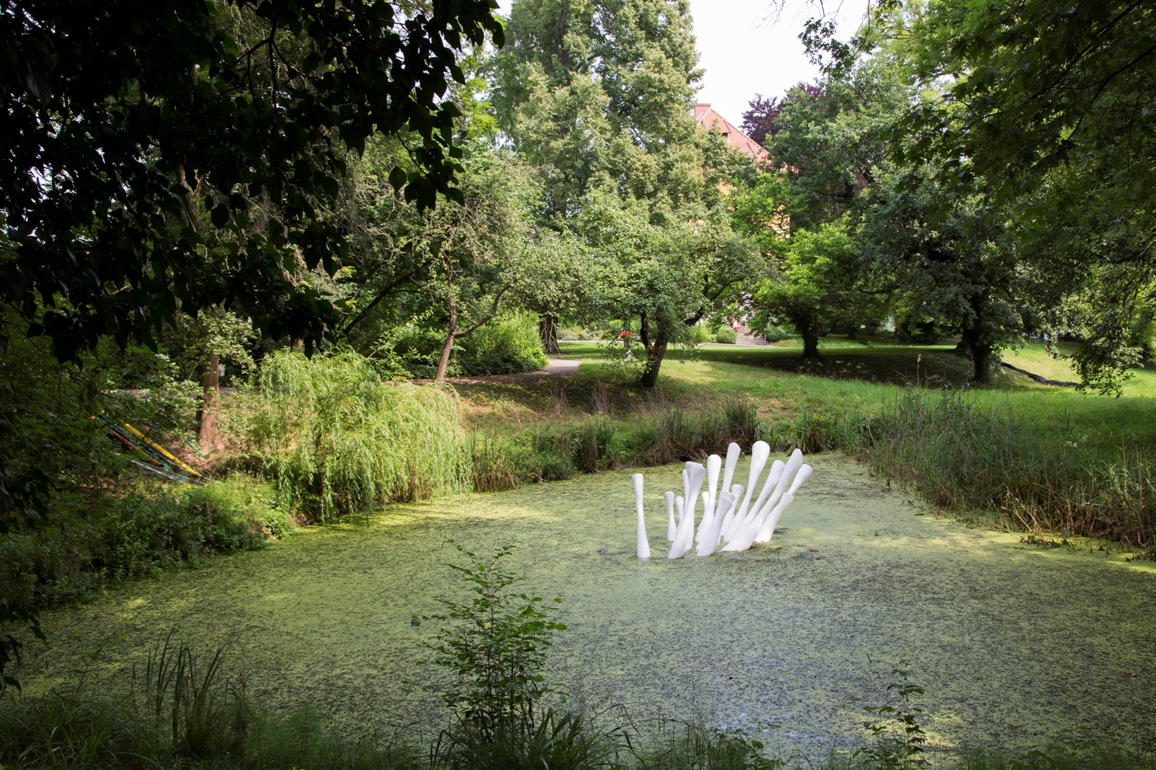 Ausstellung im August "WasserKunst Zwischen Deich und Teich", Region