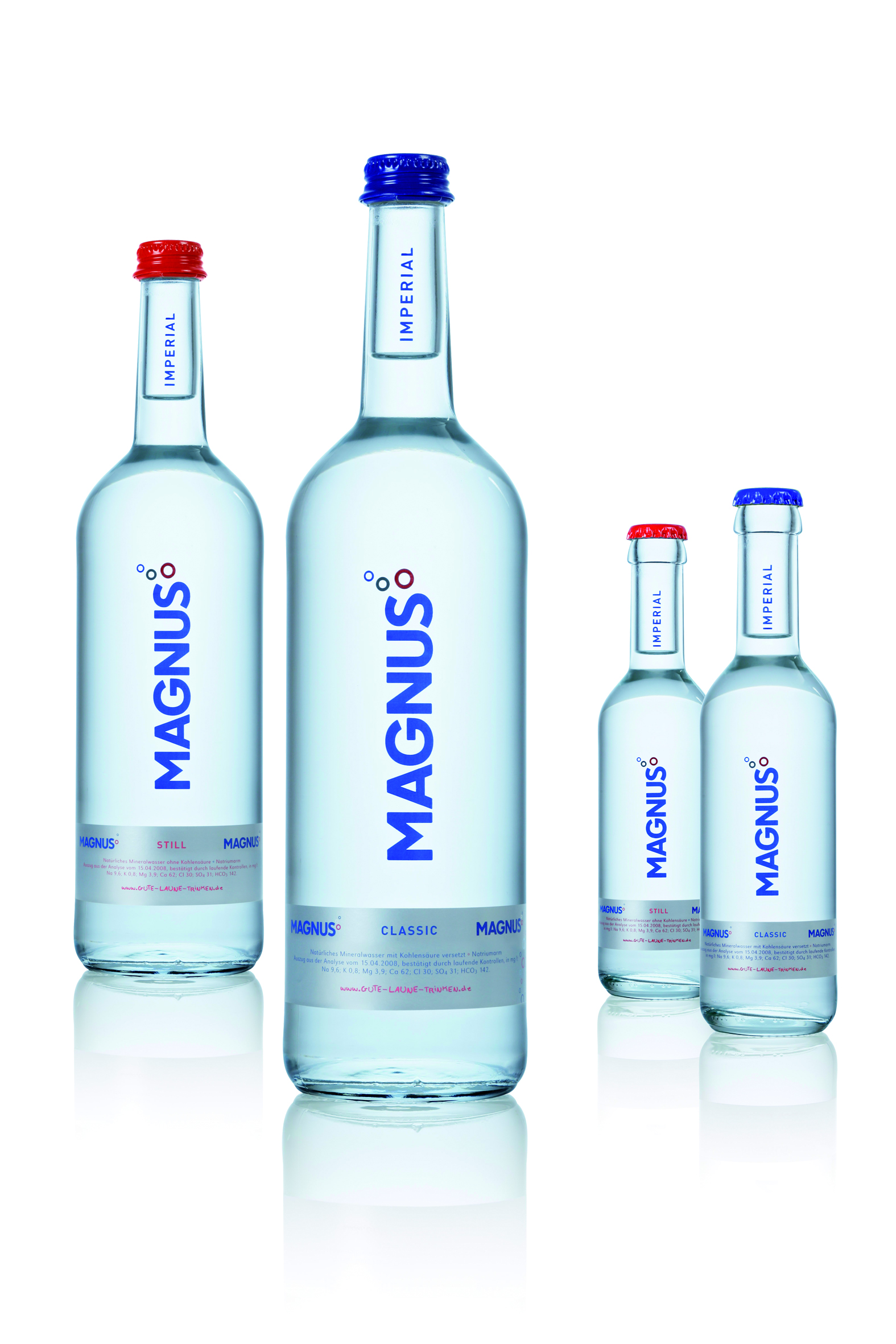MAGNUS Imperial im neuen Look, Magnus Mineralbrunnen GmbH und Co.KG ...