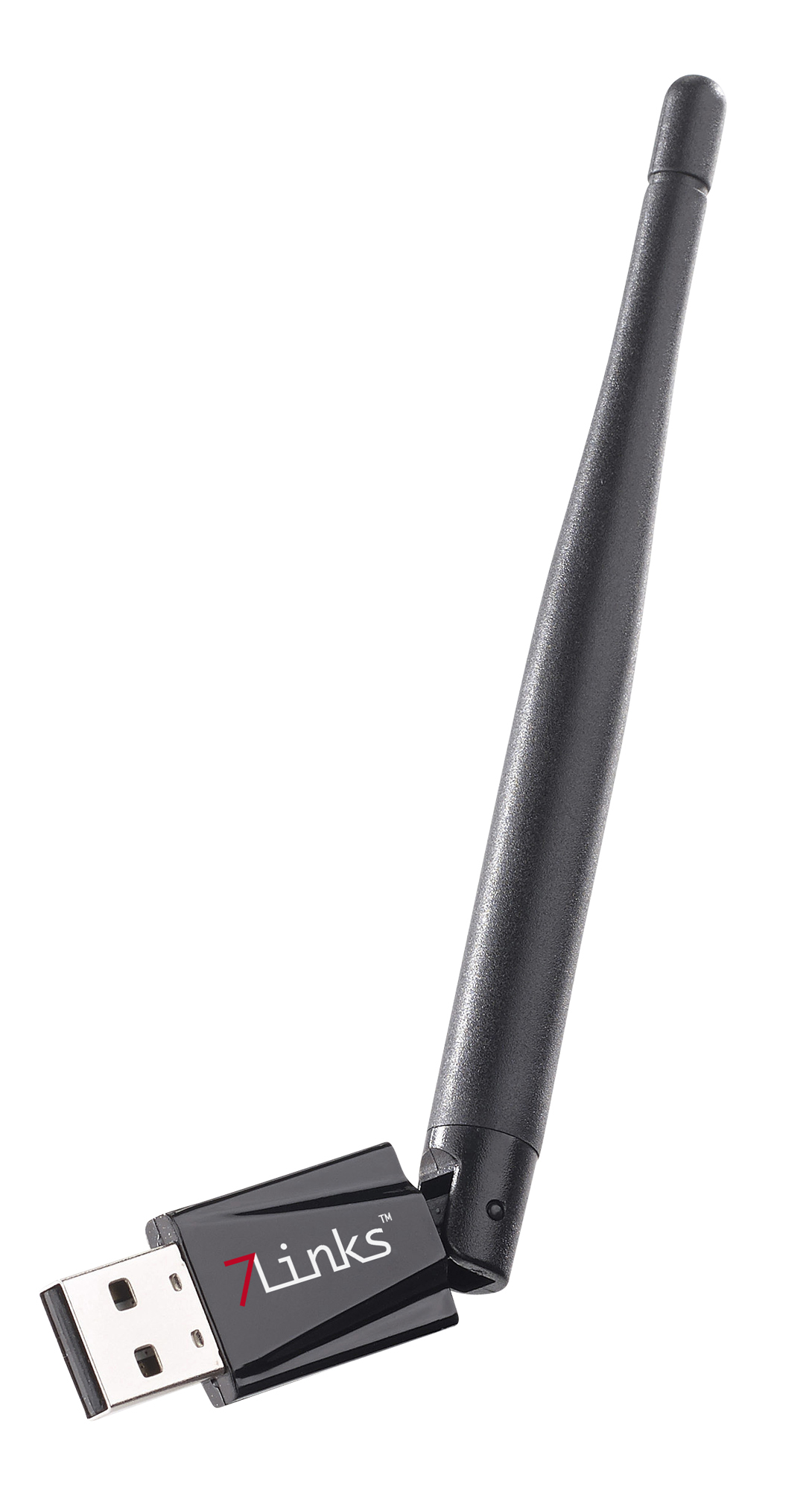 7links Mini-USB-WLAN-Stick WS-335.at mit externer Antenne, 300 Mbit/s ...