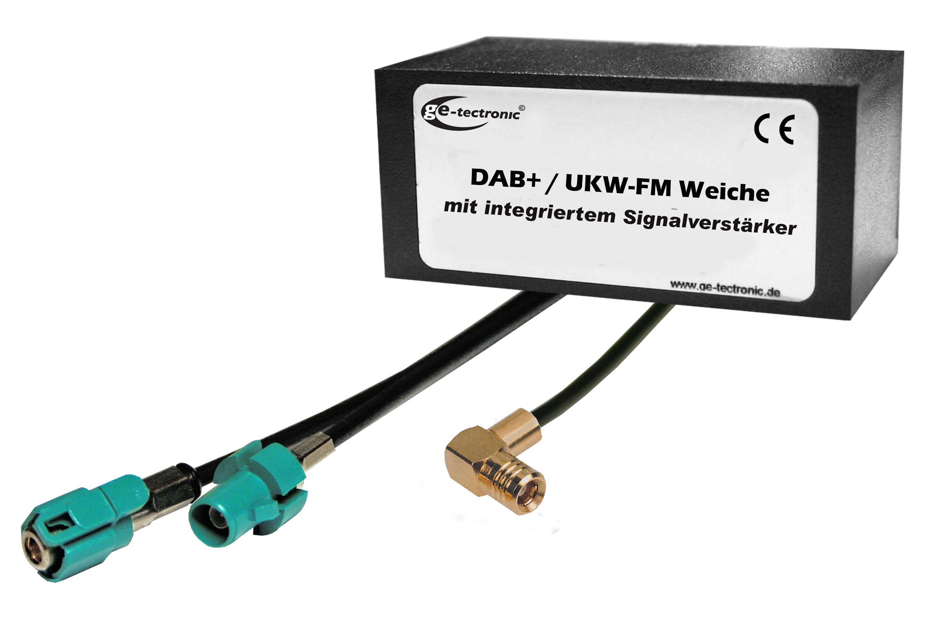 DAB/DAB+/UKW Antennenweiche, ge-tectronic, Story - lifePR