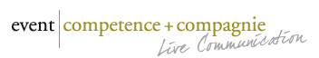 Logo der Firma eventcompetence + compagnie