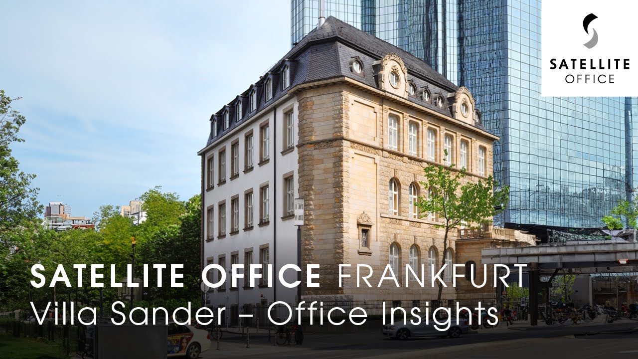 Satellite Office Frankfurt: Villa Sander - ein Juwel der modernen Bürowelt