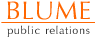 Logo der Firma Blume Public Relations