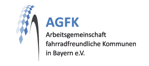 Logo der Firma Arbeitsgemeinschaft fahrradfreundliche Kommunen in Bayern e. V. (AGFK Bayern)