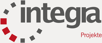 Logo der Firma Integra, Gemeinnützige GmbH Berlin, zur Förderung von Menschen mit Behinderung