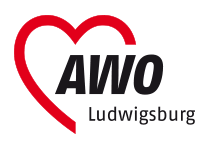 Logo der Firma AWO Ludwigsburg gGmbH für Sozialarbeit u. soziale Dienstleistungen
