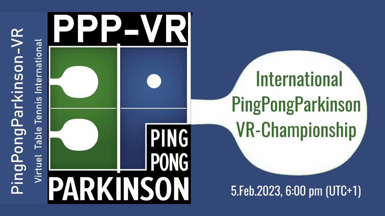 Trailer zur "International PingPongParkinson-VR Championship"