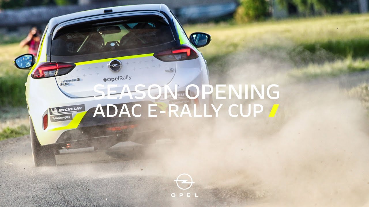 Corsa mit starkem Debut | ADAC Opel e-Rally Cup