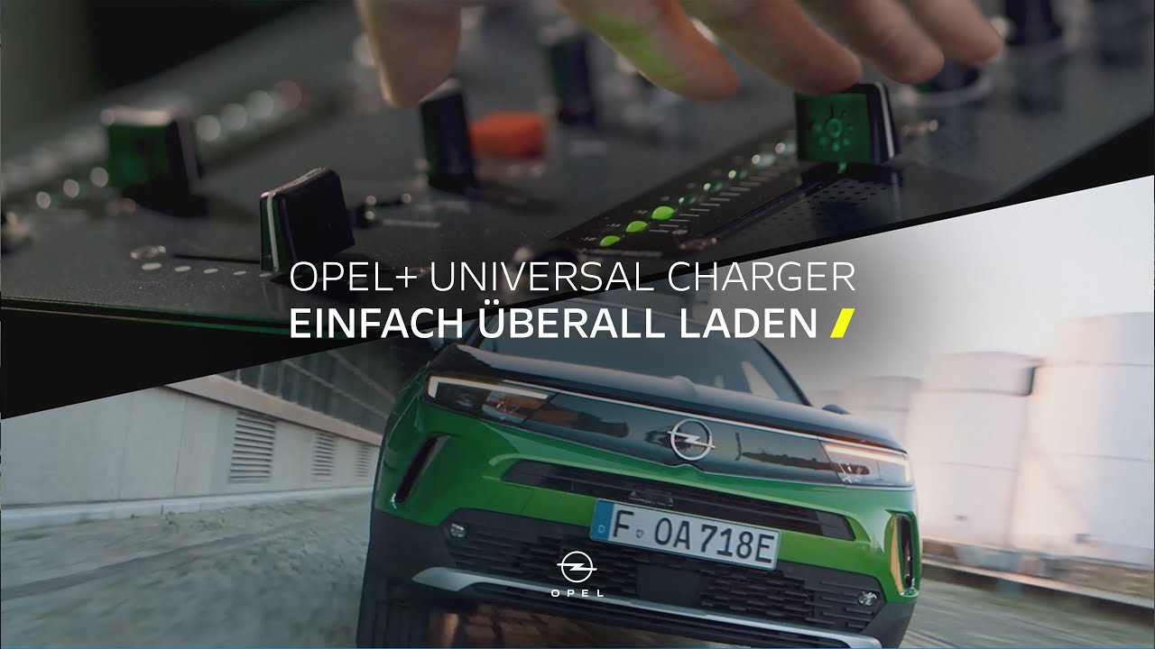 Opel+ Universal Charger – einfach überall laden