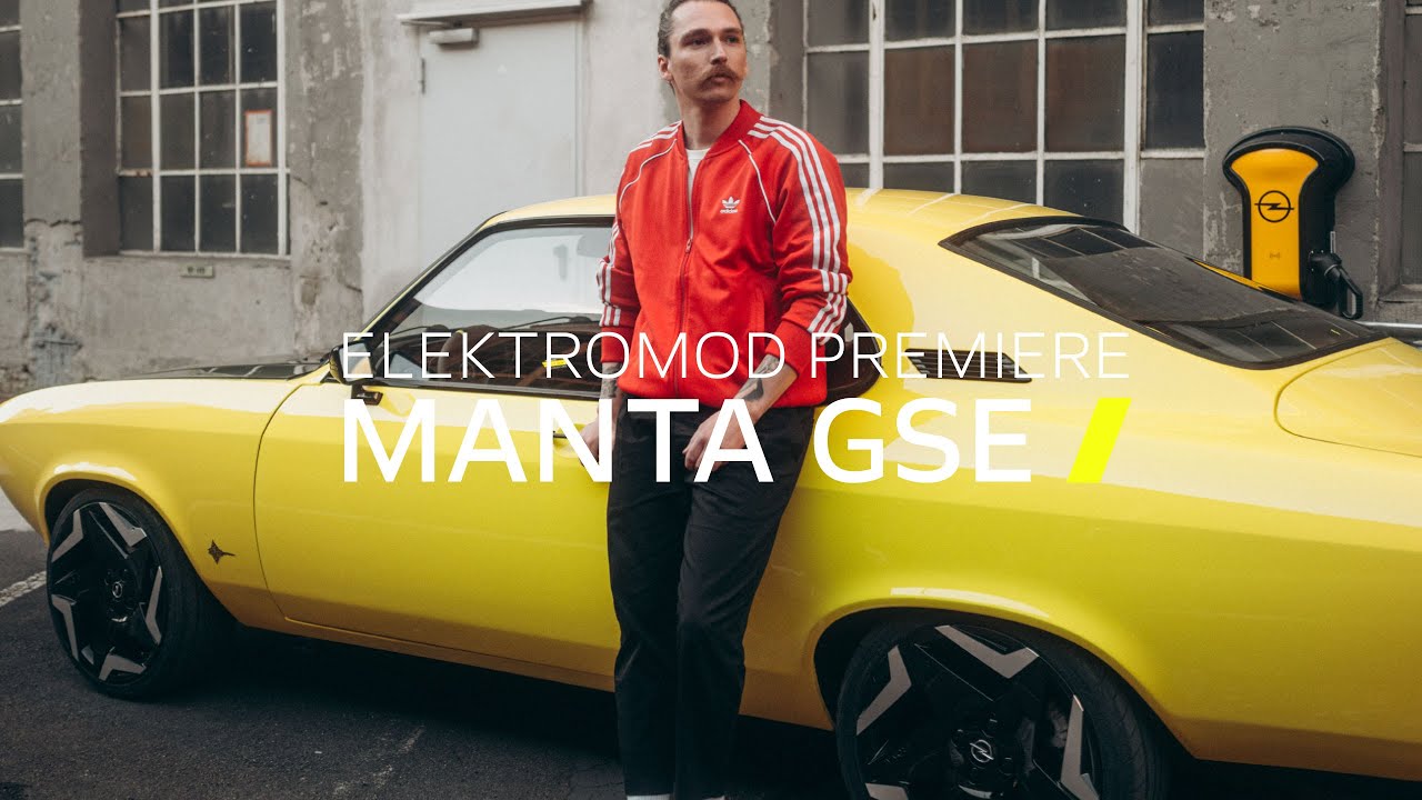 First ElektroMOD: Opel Manta GSe Premiere