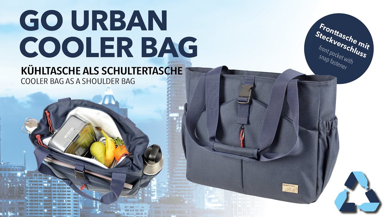 Kühltasche als Schultertasche für Business und Einkauf | GO URBAN COOLER BAG | BGO32/DB