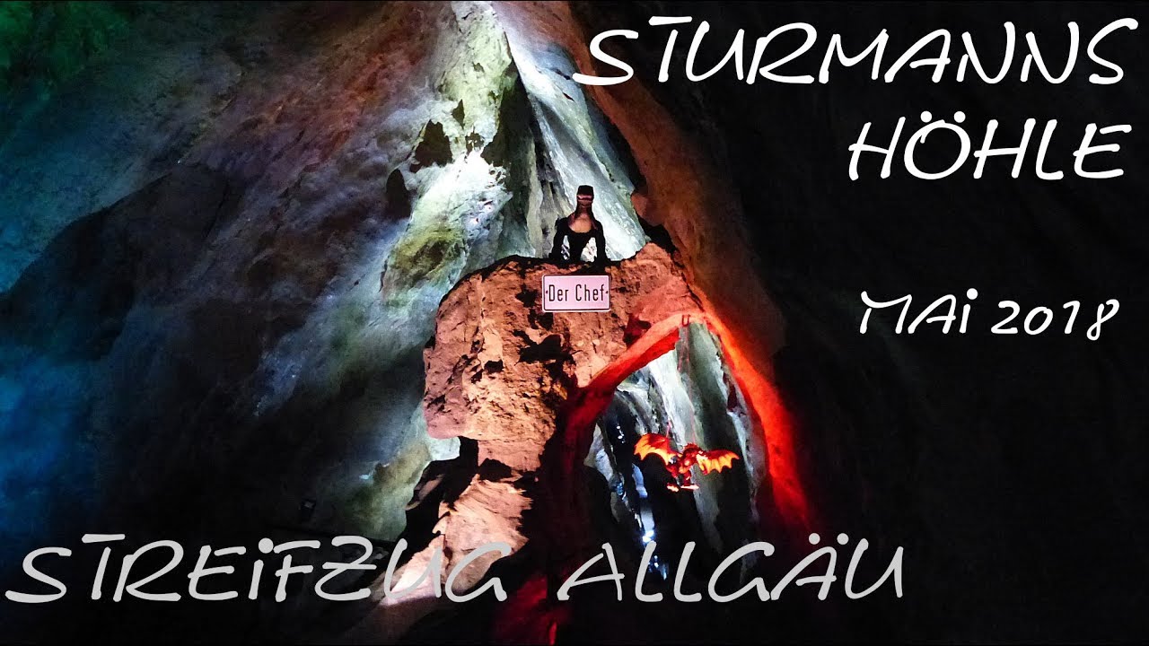 Sturmannshöhle - Obermaiselstein - Streifzug Allgäu - begehbare Höhle - Reise-Doku