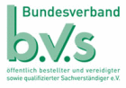 Logo der Firma Bundesverband öffentlich bestellter und vereidigter sowie qualifizierter Sachverständiger e. V. ( BVS)