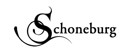 Logo der Firma Schoneburg. Literaturagentur und Autorenberatung c/0 Dr. Patrick Baumgärtel
