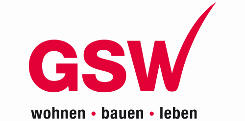 Logo der Firma GSW Gesellschaft für Siedlungs- und Wohnungsbau Baden-Württemberg mbH - Bauträgerunternehmen des VdK -