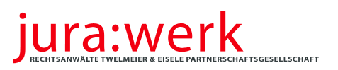 Logo der Firma jurawerk Rechtsanwälte Eisele & Wille PartG