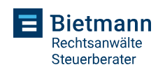 Logo der Firma Bietmann Rechtsanwälte Steuerberater PartmbB