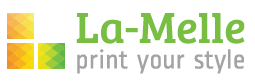 Logo der Firma La-Melle. print your style. UG (haftungsbeschränkt)